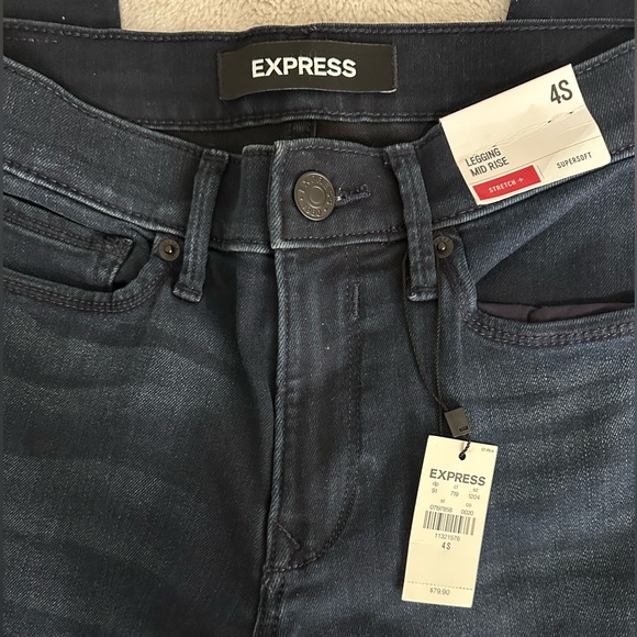 NWT Express Legging Mid Rise - 4S - Picture 6 of 7